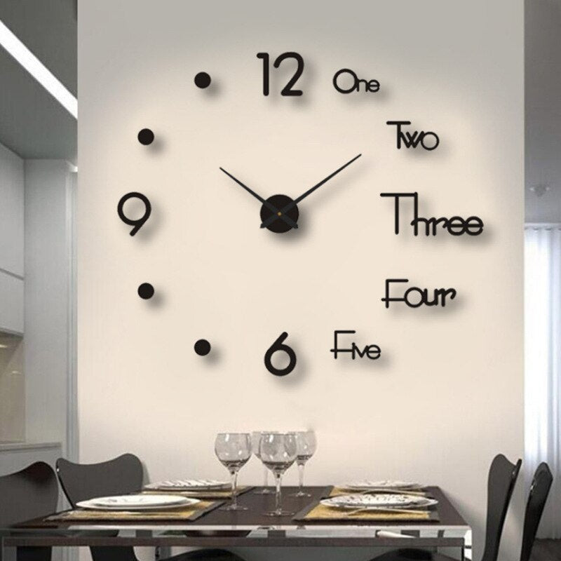 Skanto | Horloge murale moderne surdimensionnée