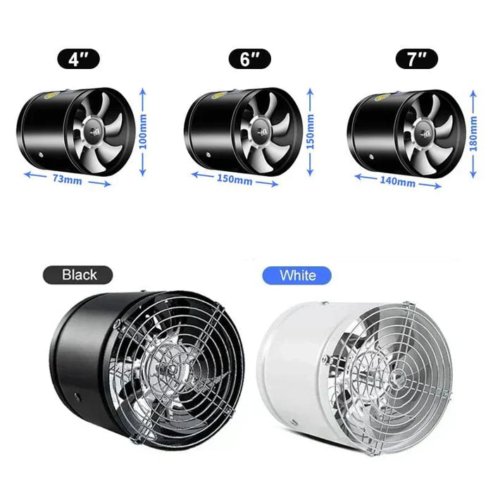 Ventilateur de Ventilation Silencieux et Haute Performance – WhisperFlow