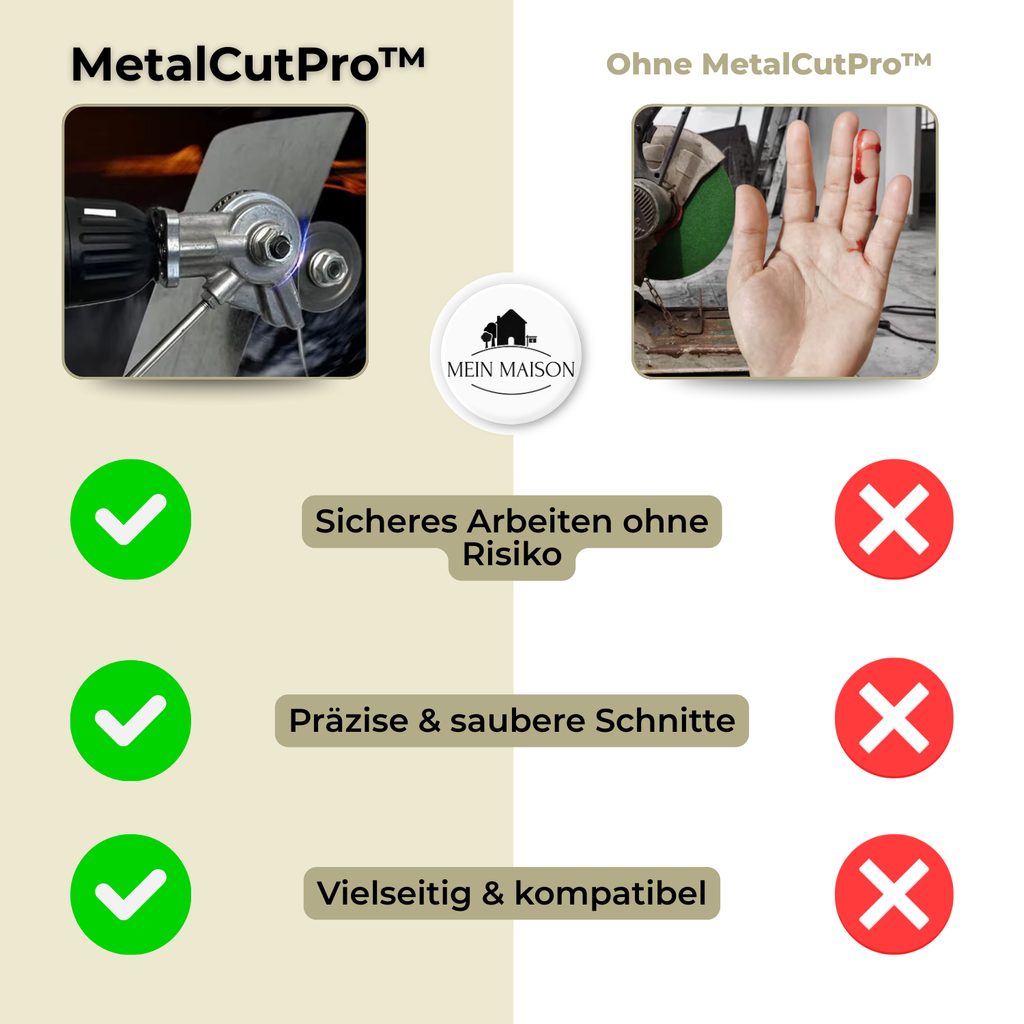 MetalCutPro™ – Découpe rapide et propre de tôle rendue facile