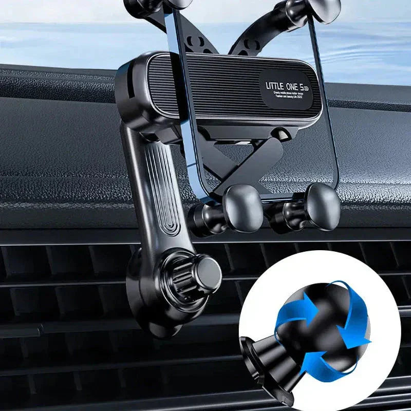 Support de téléphone auto à gravité