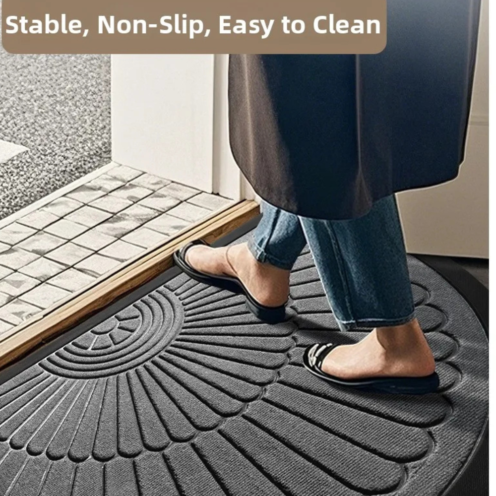 Stepra - Tapis d'accueil moderne antidérapant pour porte d'entrée ou hall