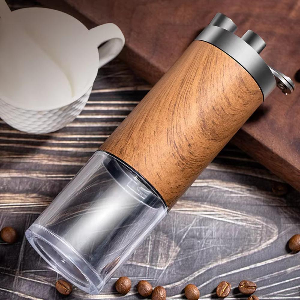Brewora | Moulin à café en bois fait main – Moulin manuel réglable pour café fraîchement moulu