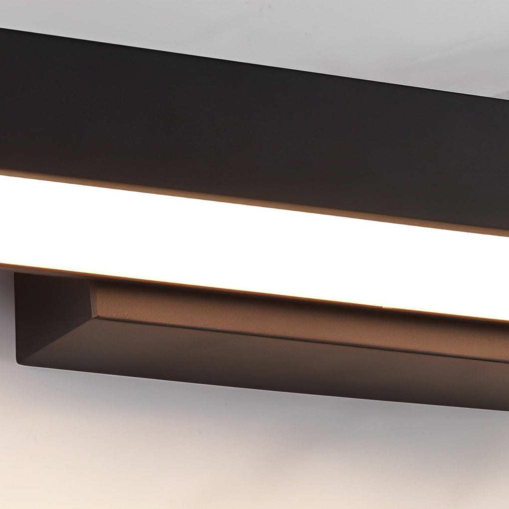 Lampe Murale LED Moderne avec Détecteur de Mouvement et Boîtier Noir
