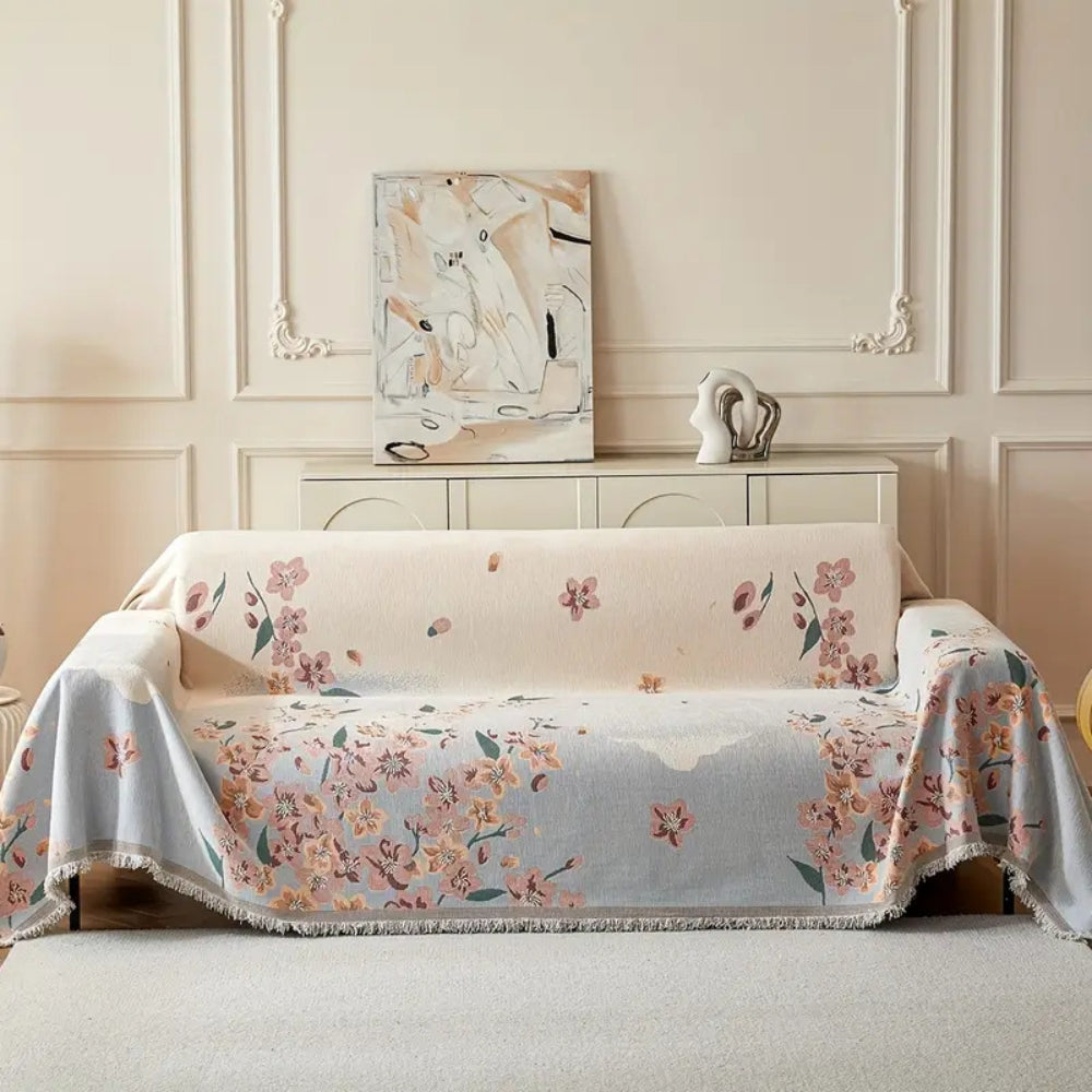 Housse de canapé réversible Amara Floral