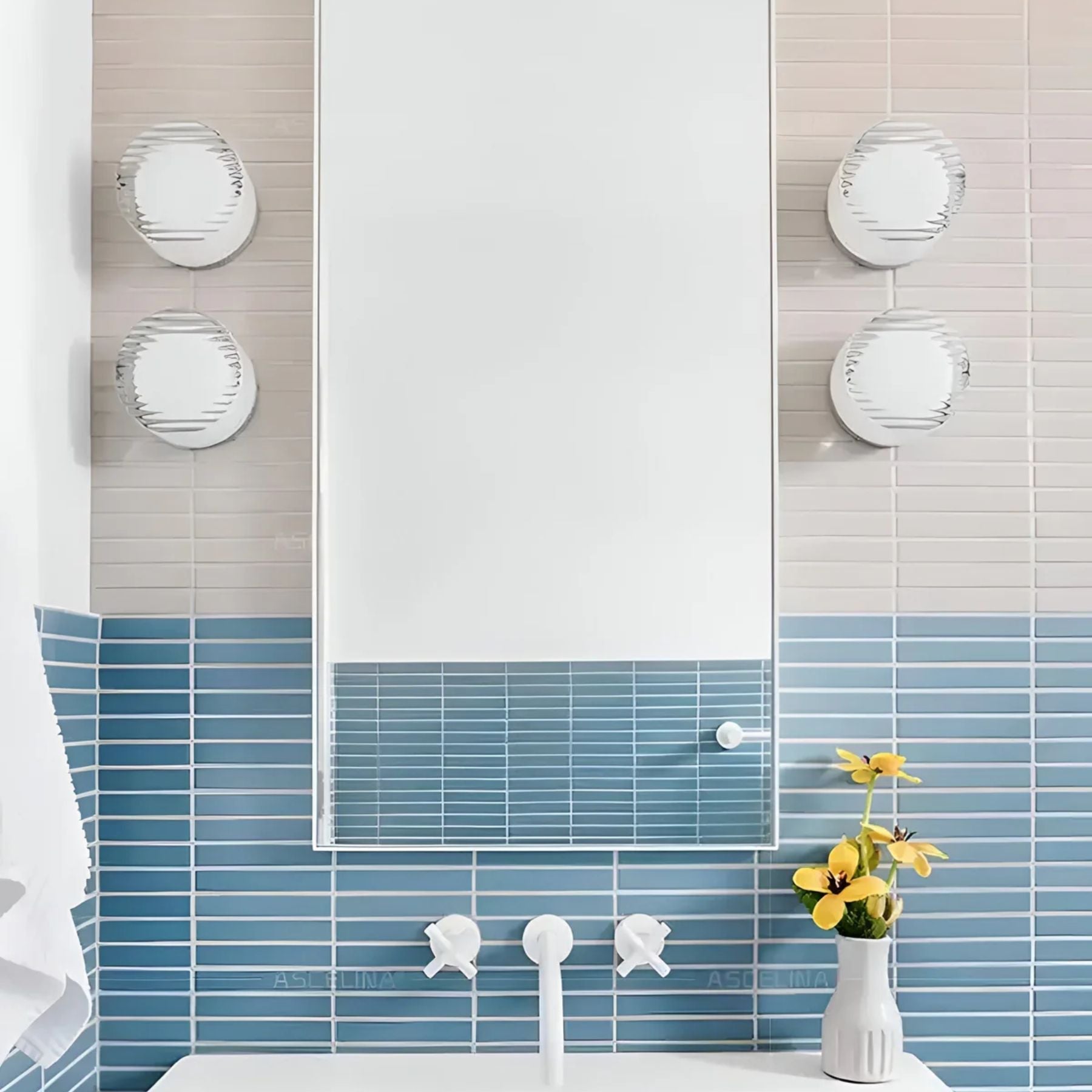 Applique LED ronde pour escaliers