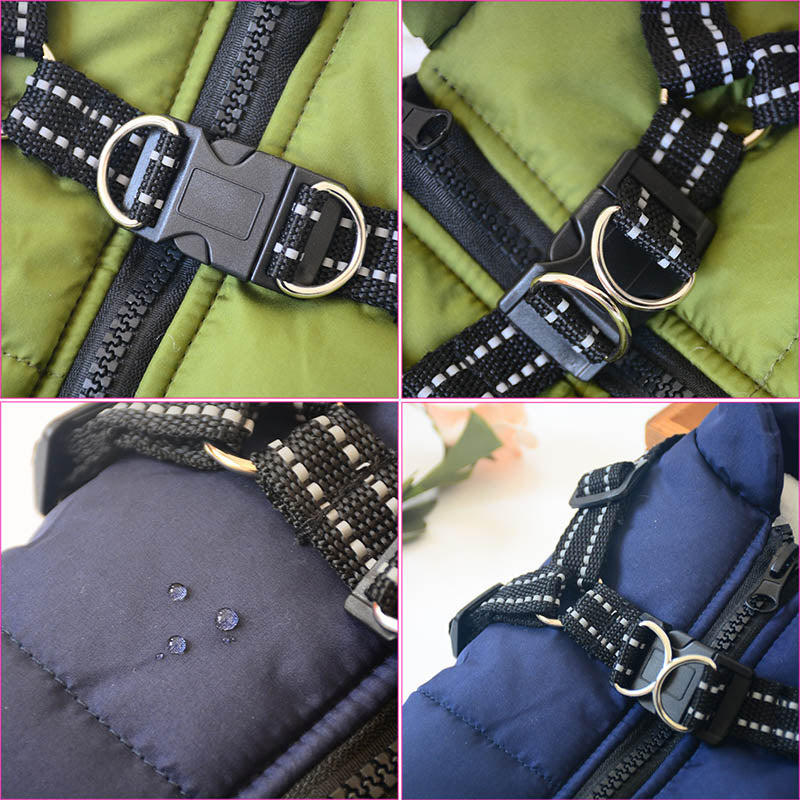 Skanto | Veste d'Hiver Imperméable avec Harnais Intégré