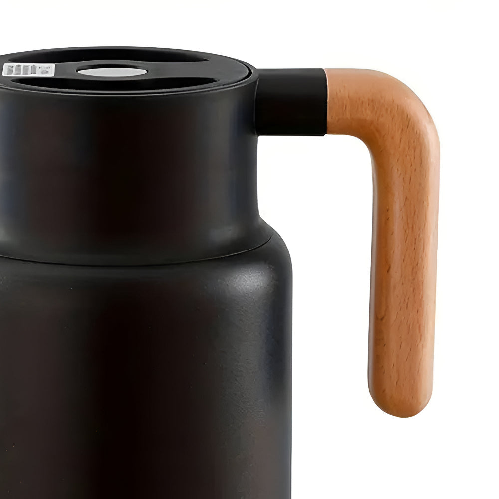 Carafe Thermique Classique avec Poignée en Bois