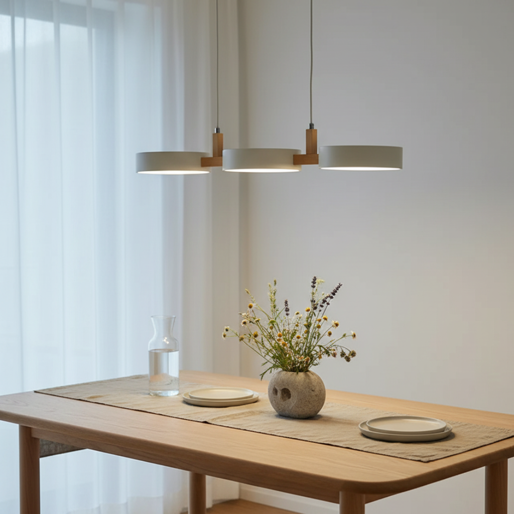 Lustre Nordique Moderne - Éclairage Suspendu Multi-Lumière pour Espaces de Salle à Manger et Cuisine