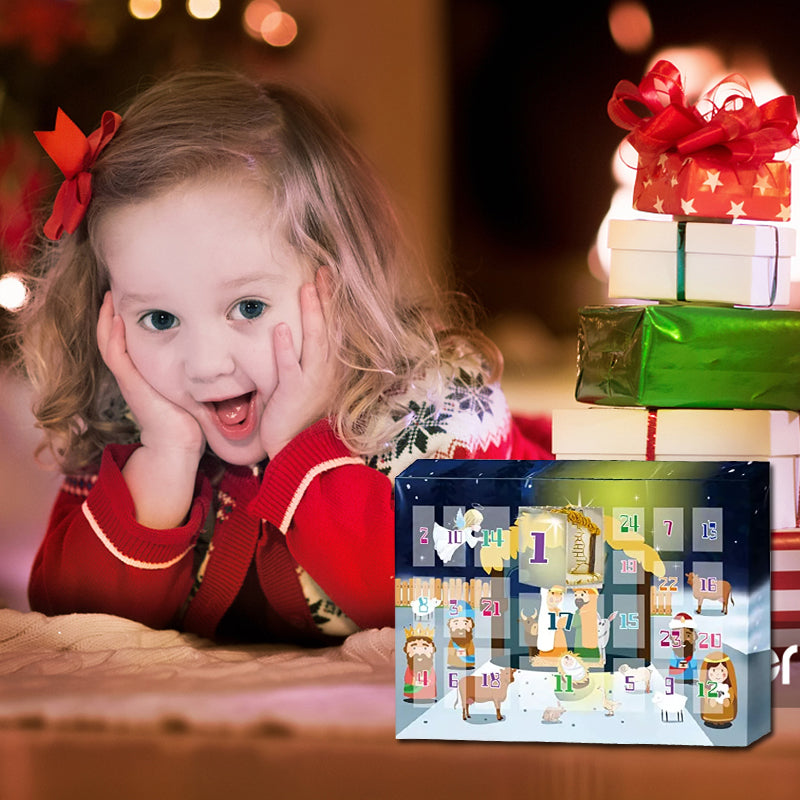 Calendrier de l'Avent Crèche de Noël - Pour une expérience de Noël magique