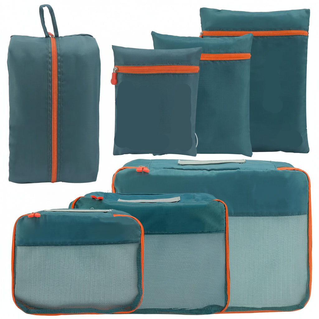 JOURNEASY - Ensemble de 7 sacs d'organisation de valise portable pour le voyage
