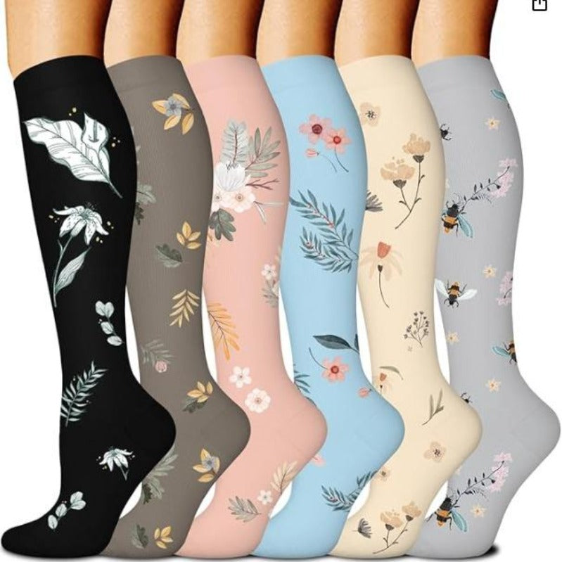 Chaussettes de Compression Vibrantes