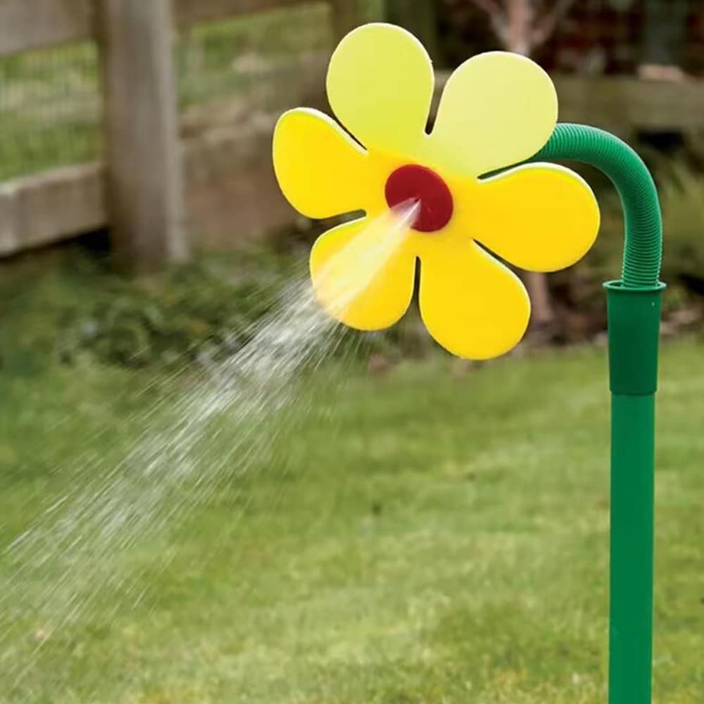 Décoration de pulvérisateur de jardin en forme de fleur
