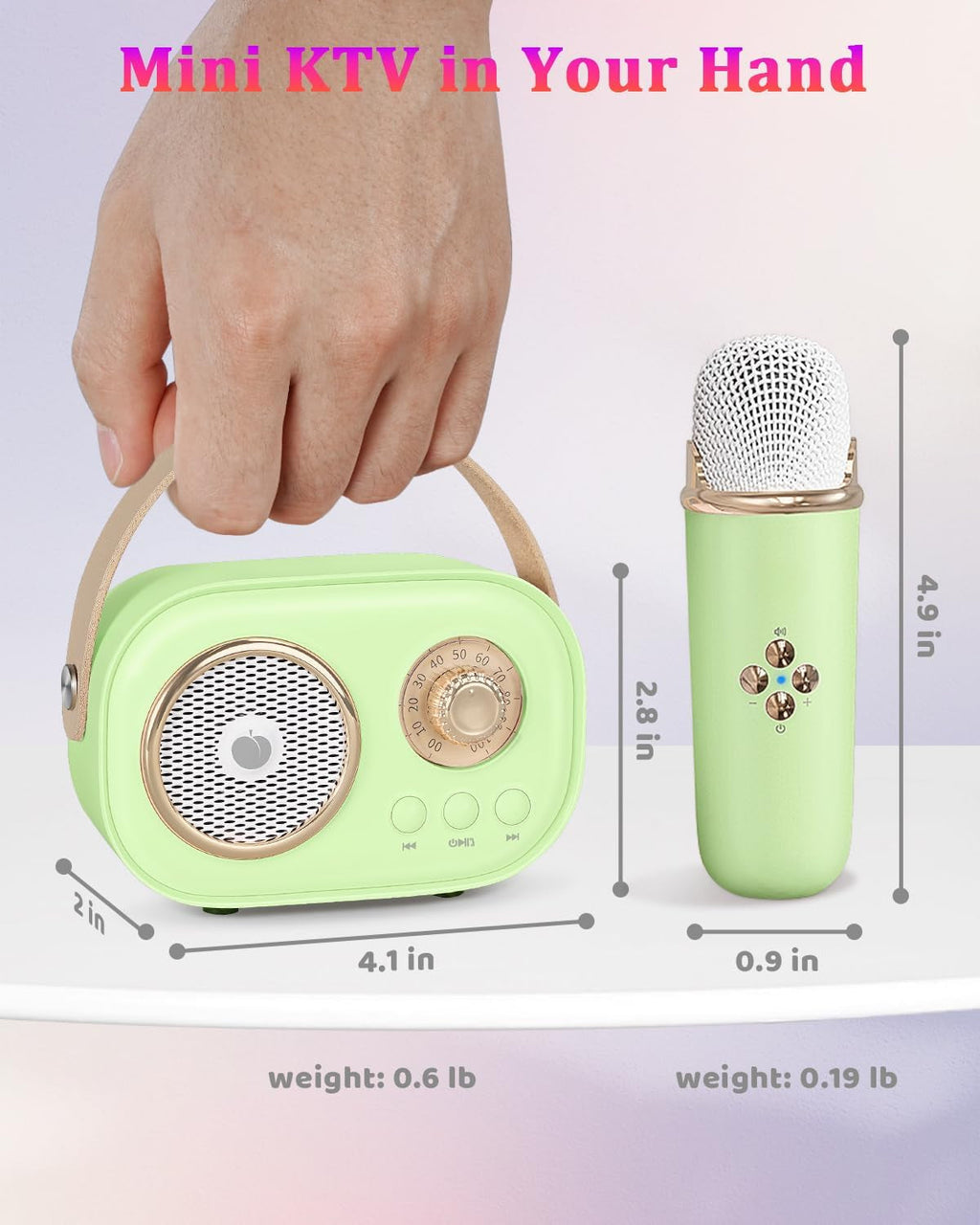 Ensemble de Karaoké Portable VivaMic pour Enfants