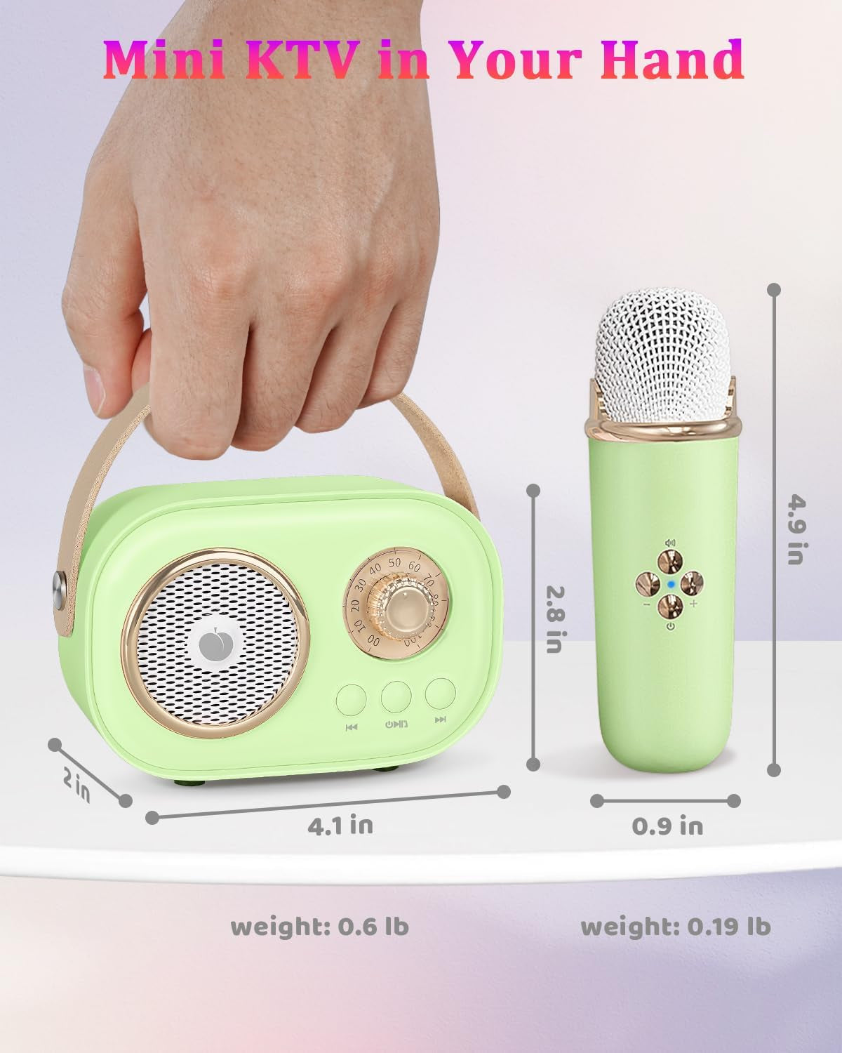 Ensemble de Karaoké Portable VivaMic pour Enfants
