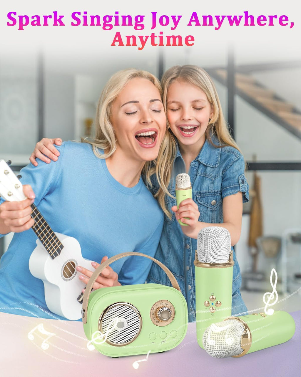 Ensemble de Karaoké Portable VivaMic pour Enfants