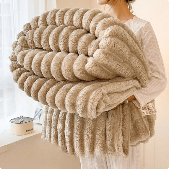 Couverture en flanelle ultra douce pour une chaleur confortable