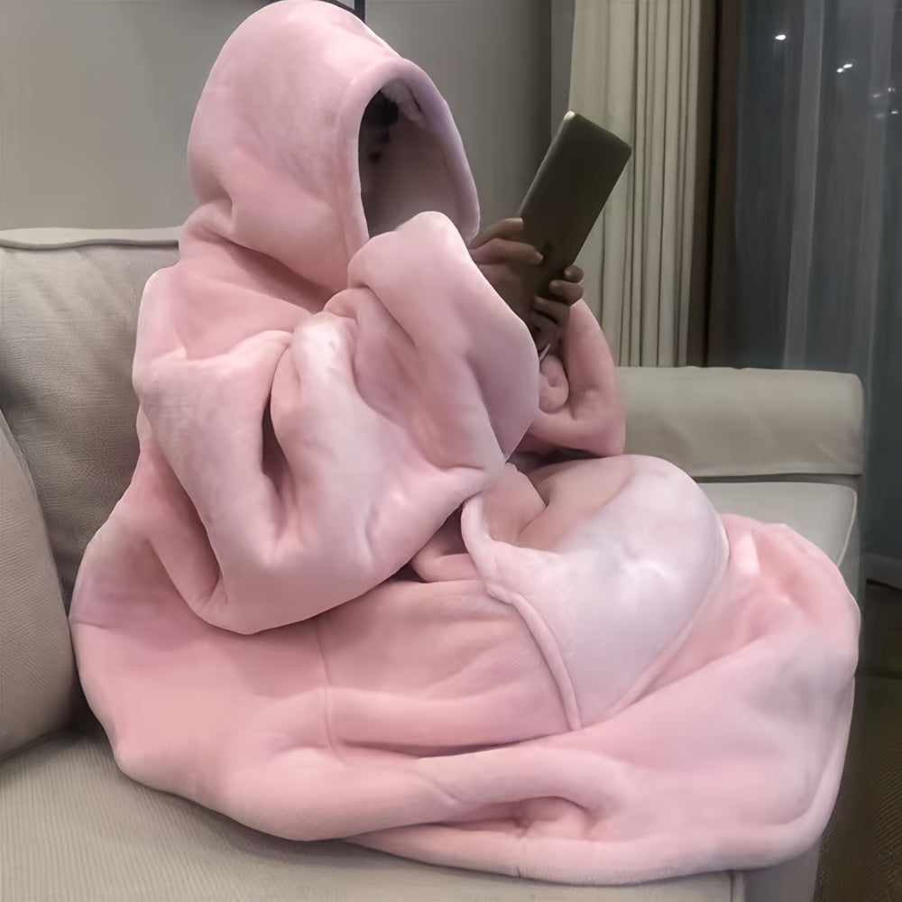 Luna Sherpa Hoodie Blanket - Ultra Doux et Confortable pour les Jours les Plus Froids