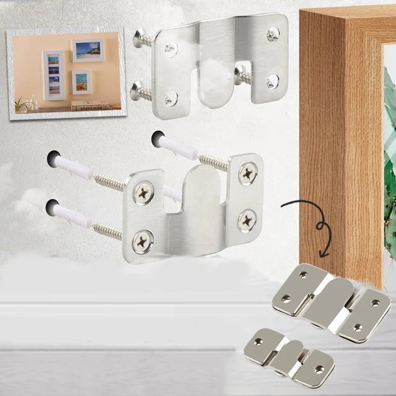 5+5 GRATUIT | WallHold - Boucle de suspension pratique en acier inoxydable [Dernier jour de réduction]