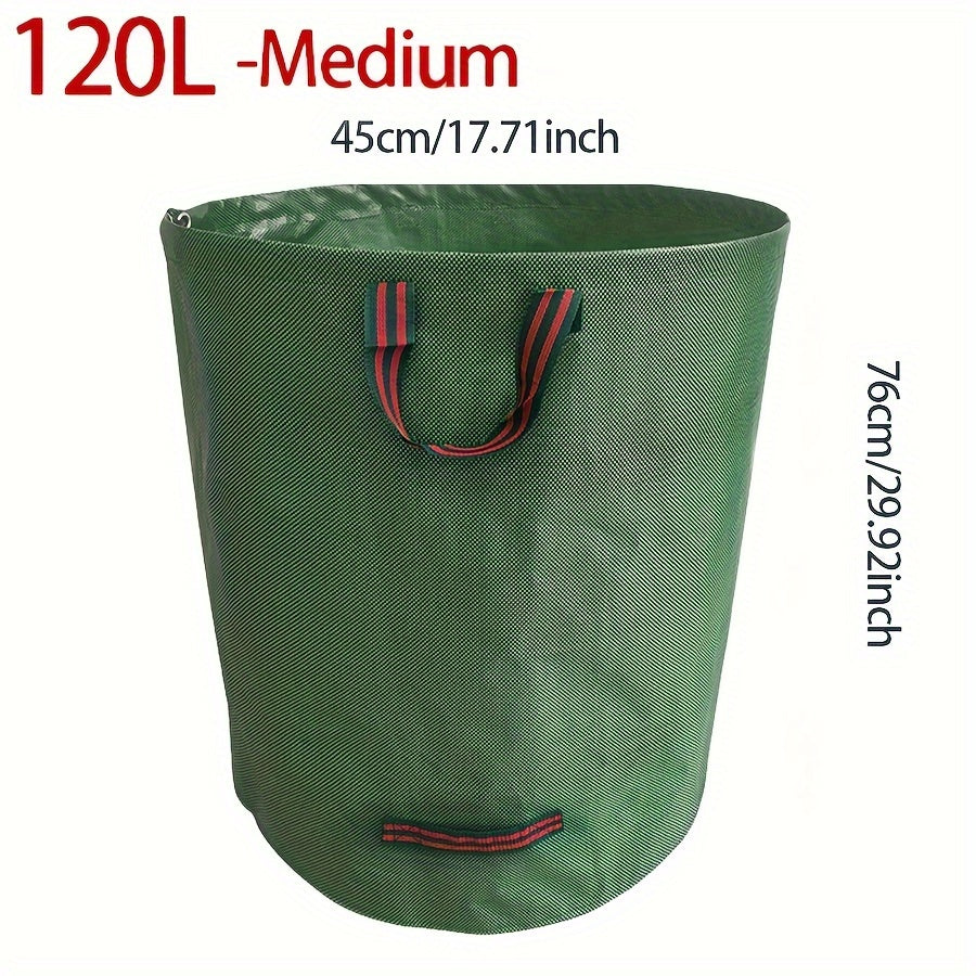 PUREBIN - Collection de Sacs à Déchets Polyvalents pour Jardin, Piscine et Utilisation à Domicile 125L/120L/60L/50L