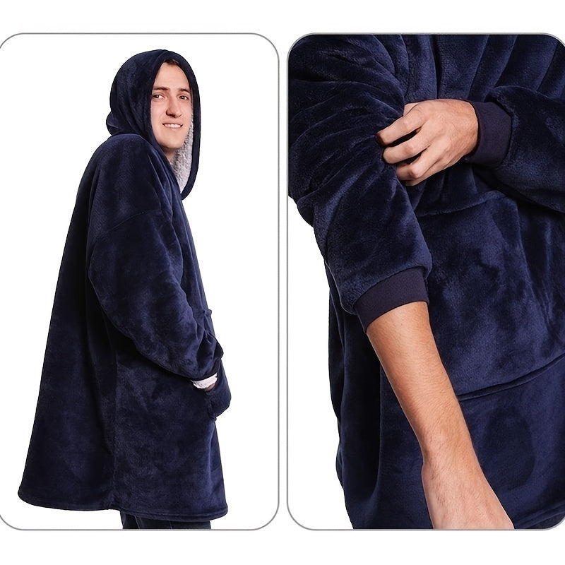 Luna Sherpa Hoodie Blanket - Ultra Doux et Confortable pour les Jours les Plus Froids