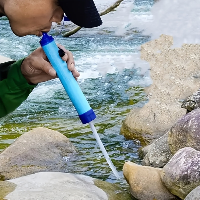 PureFlow Paille Filtre à Eau - Compacte et efficace pour de l'eau potable propre