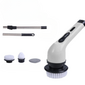 Brosse de nettoyage électrique 9-en-1 avec affichage LED – 1+1 GRATUIT