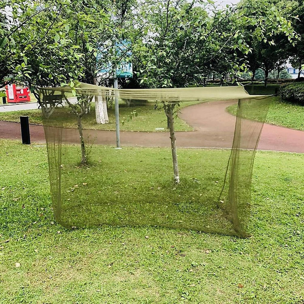 Toit rectangulaire extérieur avec filet anti-insectes – Ventora