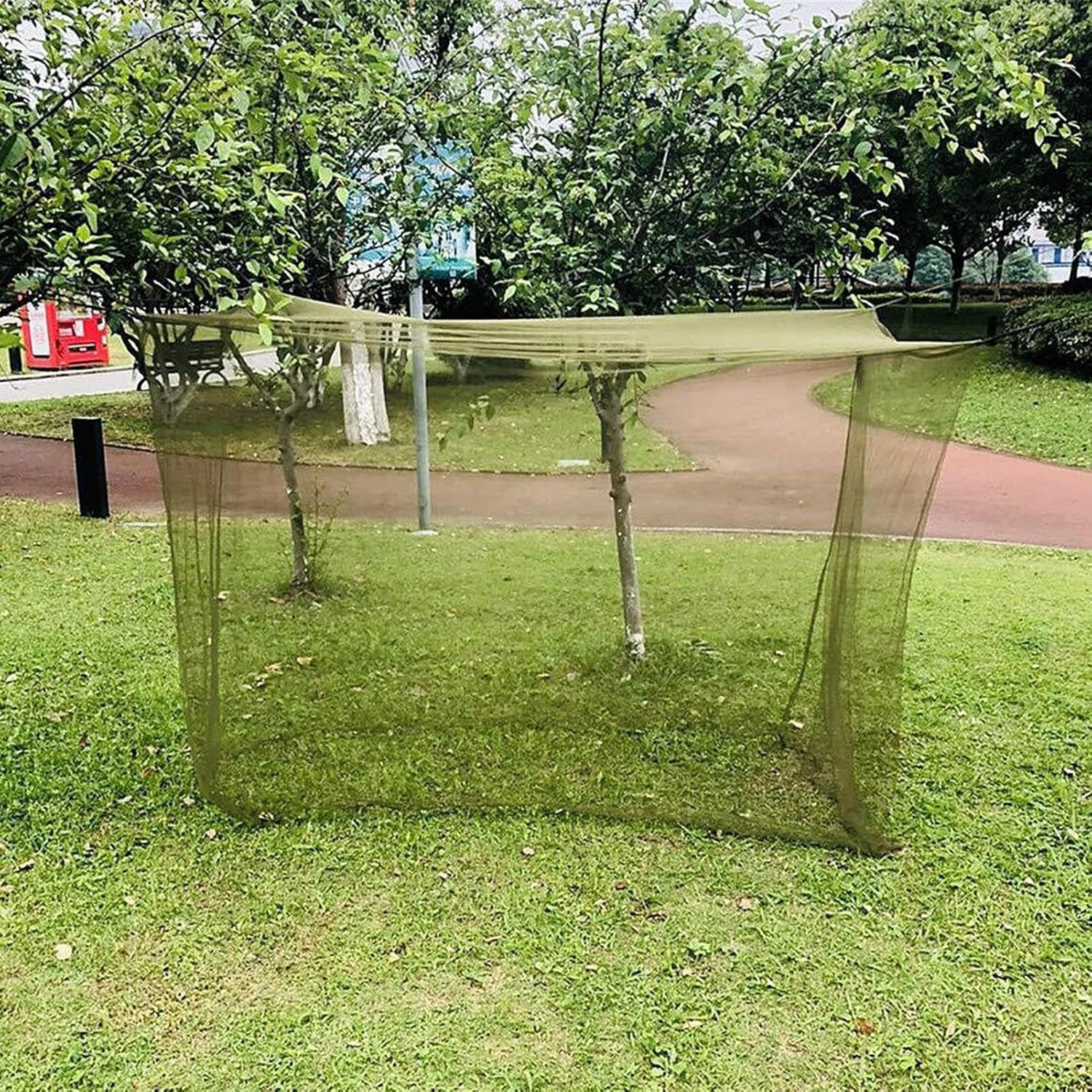 Toit rectangulaire extérieur avec filet anti-insectes – Ventora