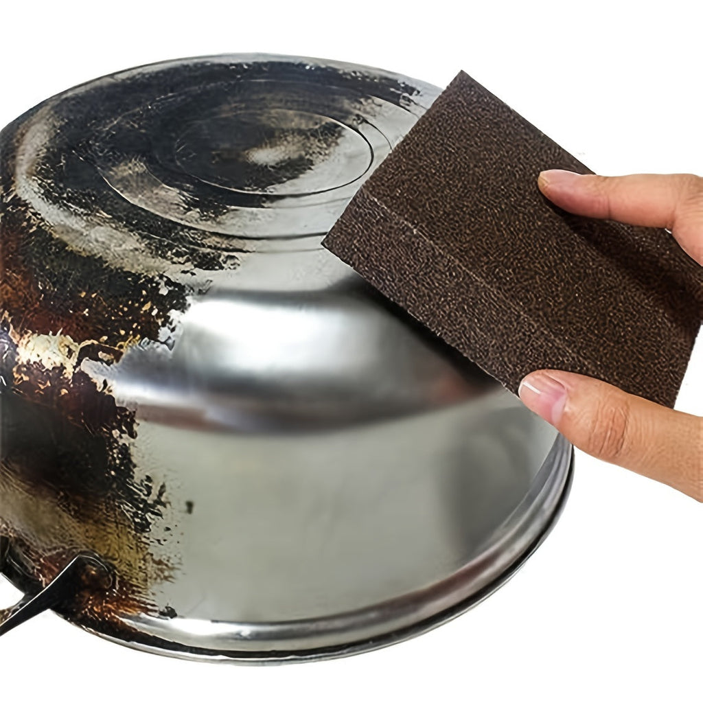 PUREBRITE - Outils de nettoyage en éponge diamant multi-pièces pour le fond des casseroles et les taches tenaces
