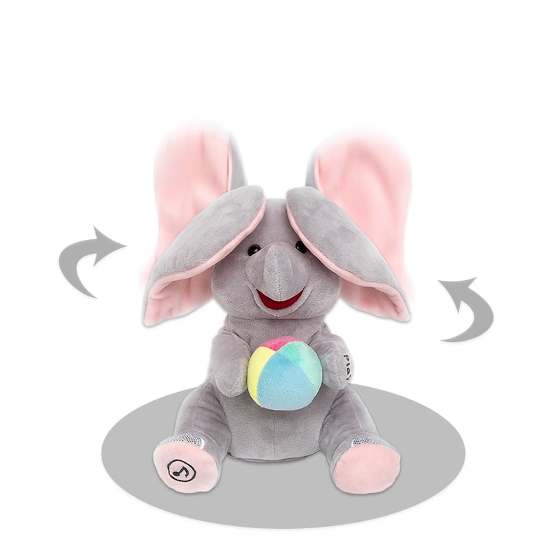 MelodyHugs - Peluche Éléphant Musical