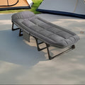 Lit de camping pliable pour adultes – Cadre en aluminium léger et en acier inoxydable