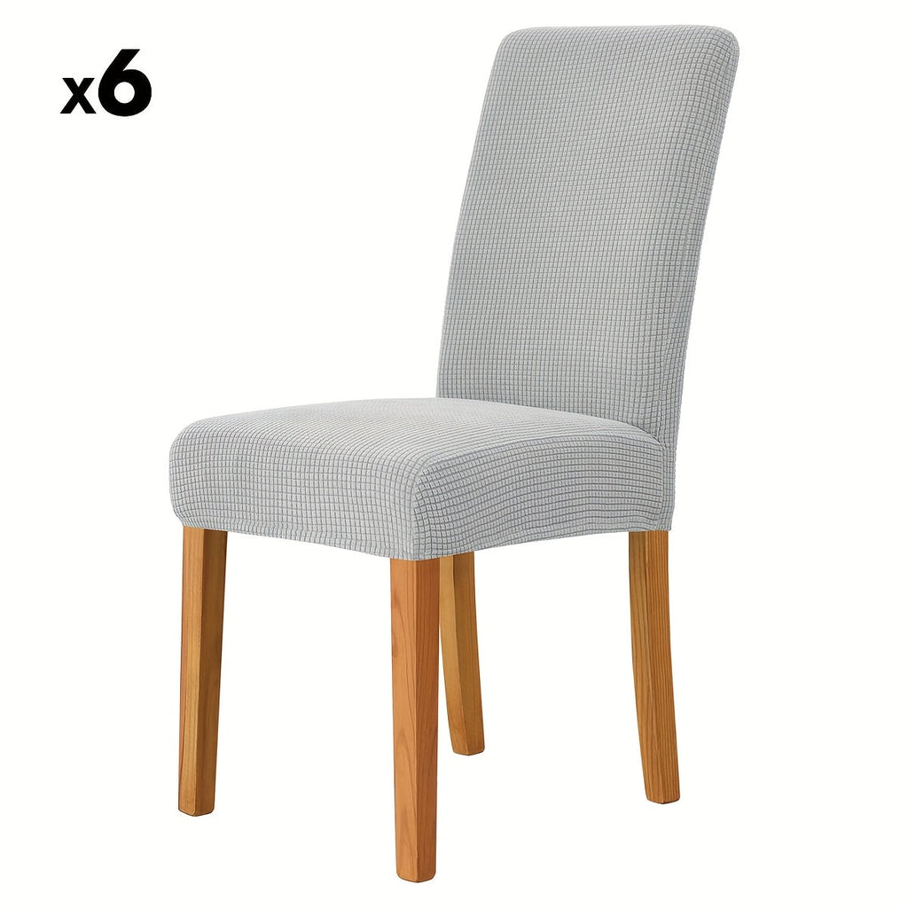VELVORA FIT – Housses Élastiques Élégantes pour un Renouvellement Instantané des Chaises