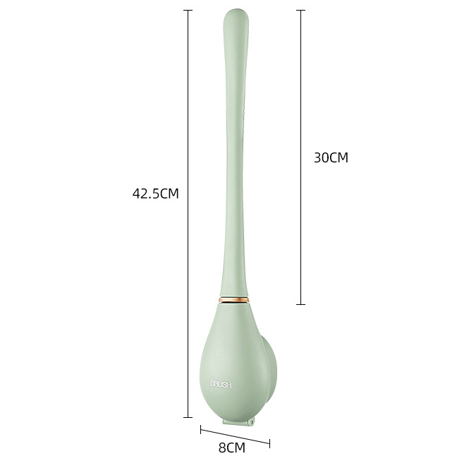 🔥Brosse de toilette en silicone flexible moderne