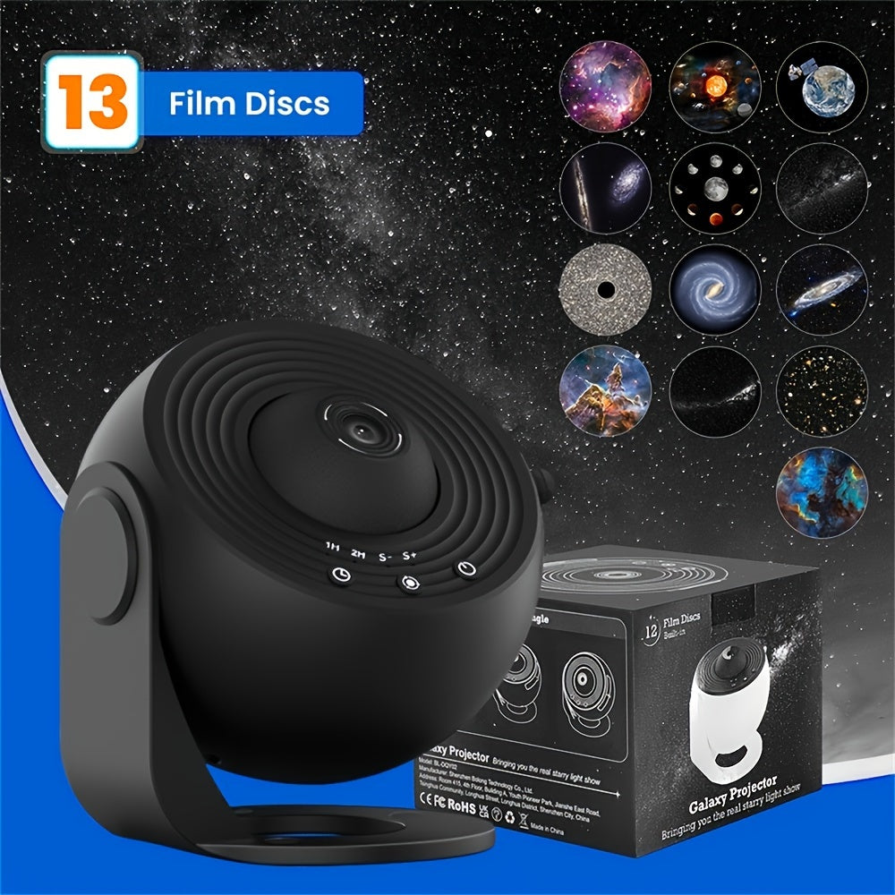 Projecteur d'Étoiles Galaxy – Impressionnante Projection LED Spatiale avec Fonction Minuteur