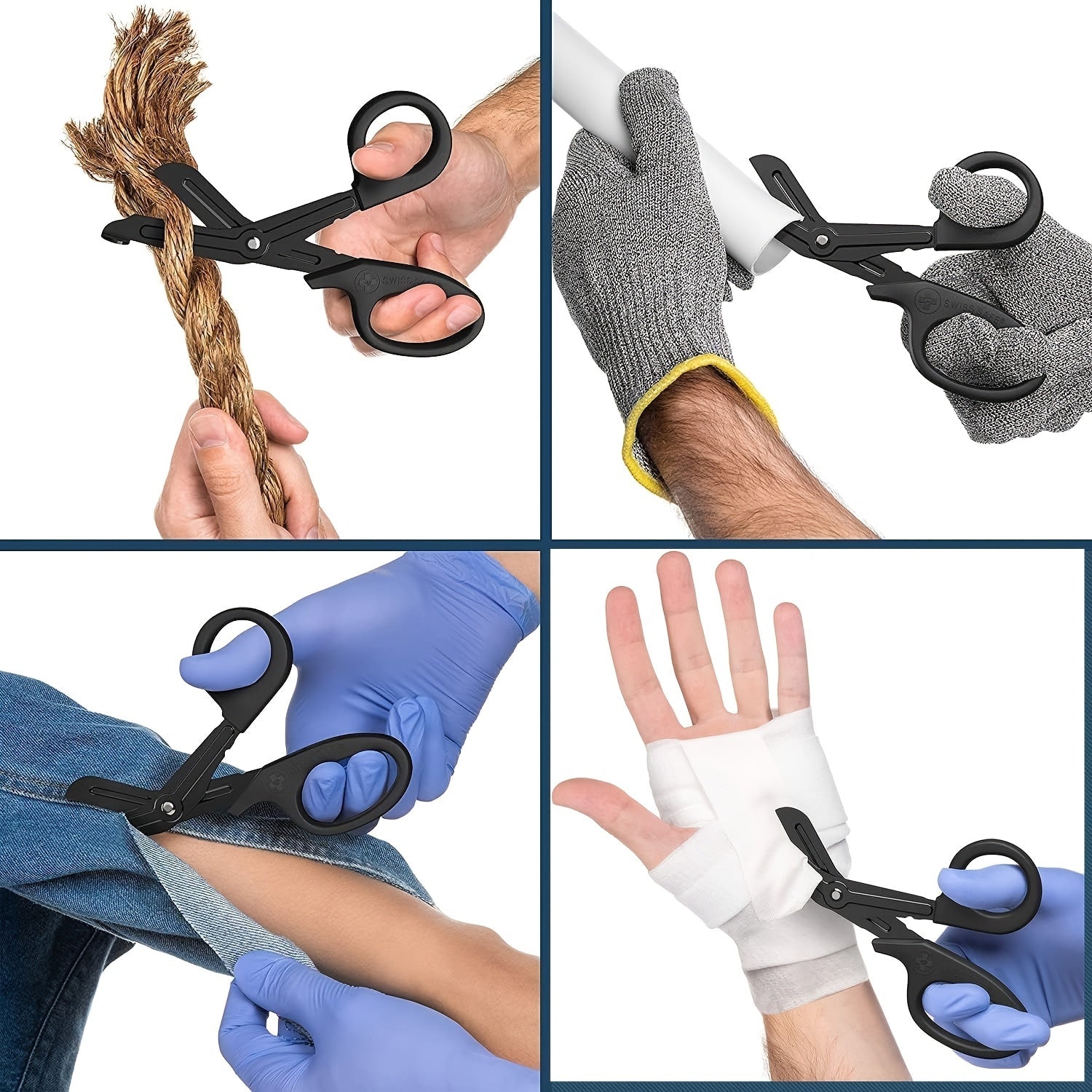 Kit de premiers secours complet avec garrot – Kit de survie essentiel pour les aventures