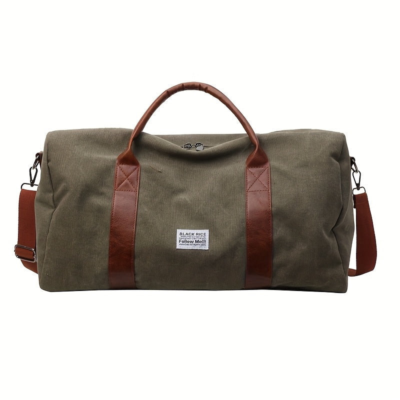LUXIBAG - Sac de Voyage Vintage Lavé à Grande Capacité Organisateur Multi-Usage