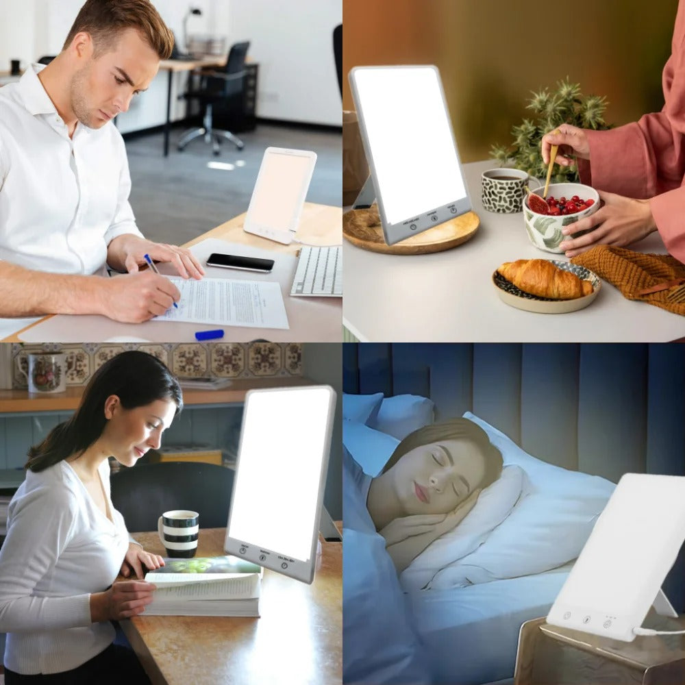 Lampe de Thérapie SAD pour Amélioration de l'Humeur et Augmentation de l'Énergie