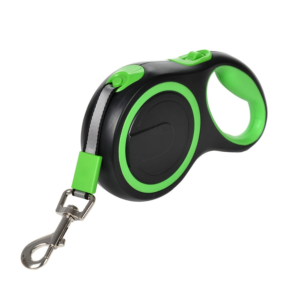 Laisse Rétractable Ajustable pour Chiens – Durable et Facile à Utiliser pour Chiens Moyens et Grands