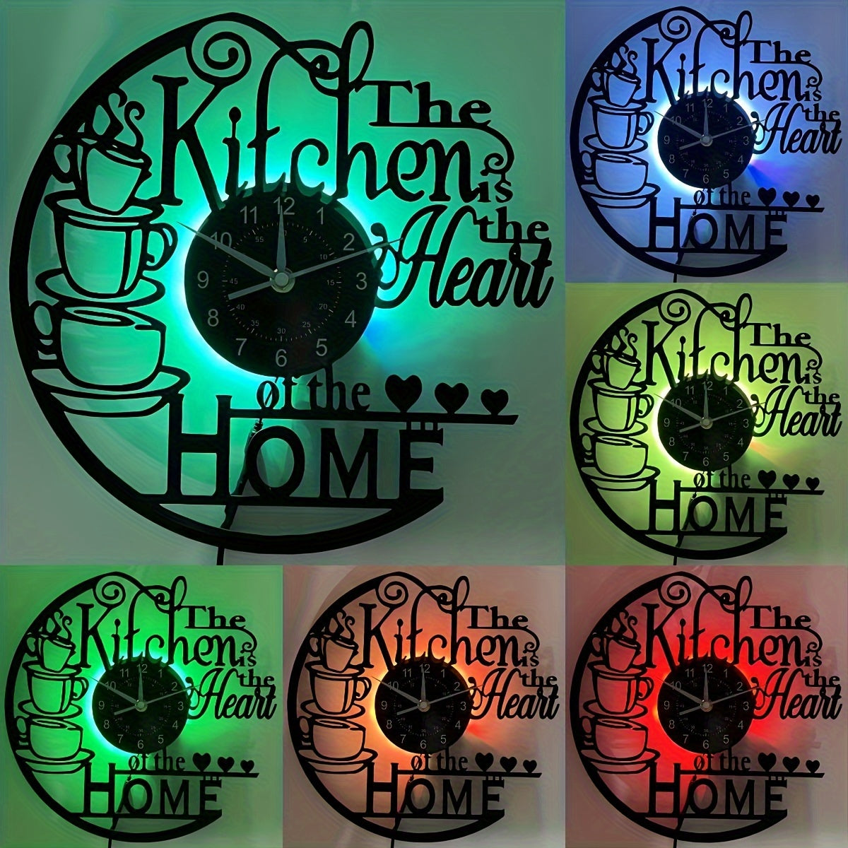Horloge Murale de Cuisine Ambiance – Pour une atmosphère conviviale