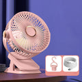 ClipBreeze™ | Ventilateur à clip USB silencieux avec 5 vitesses