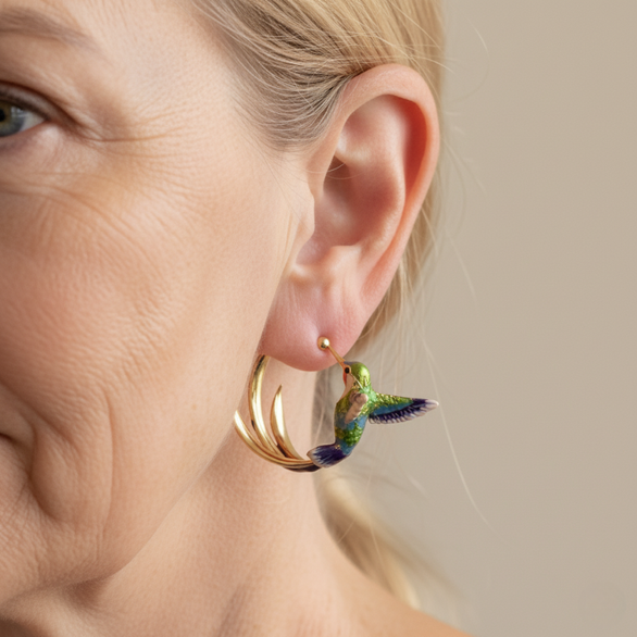 Boucles d'oreilles époustouflantes pour le quotidien