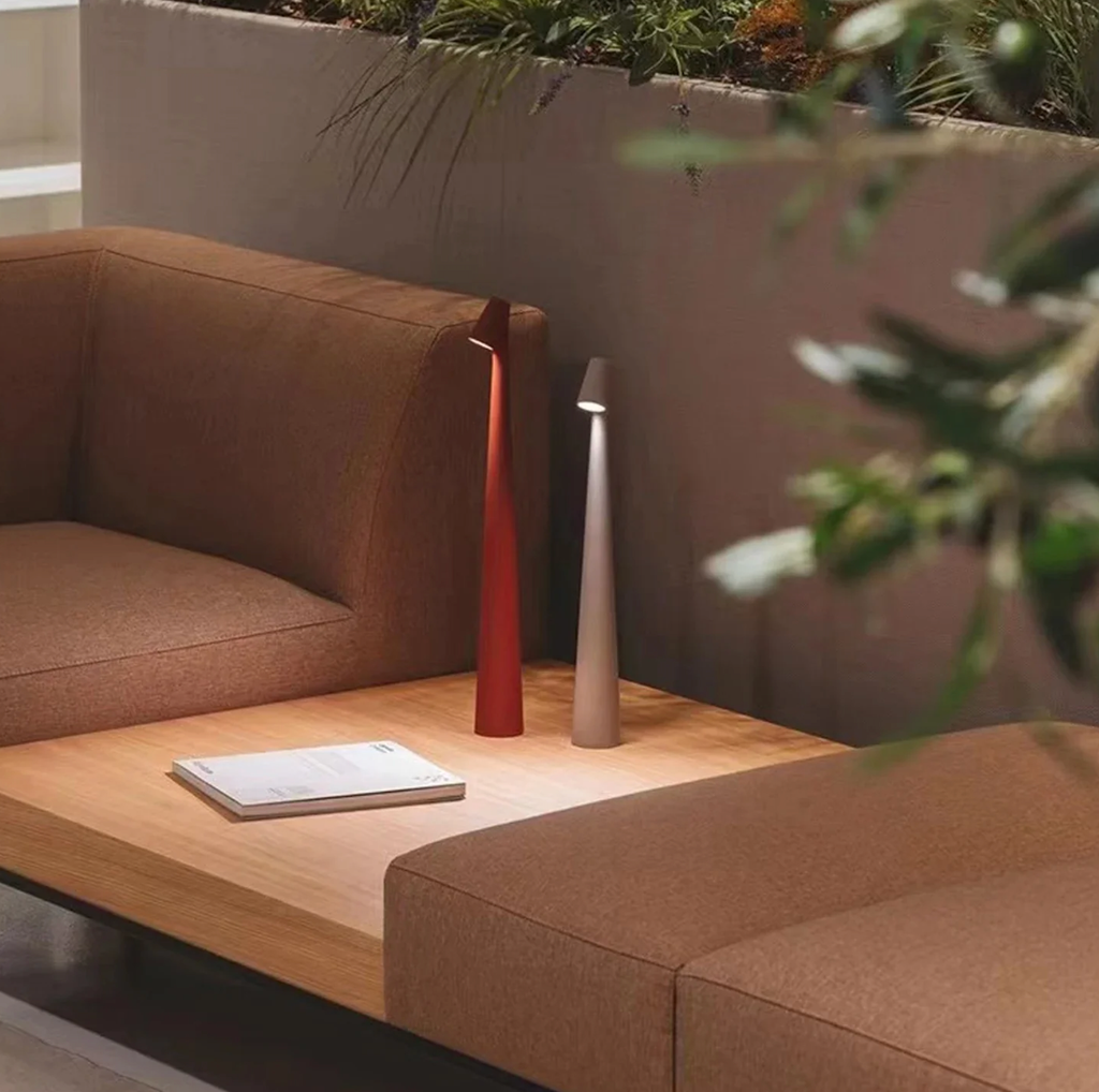Lampe de Table LED Sans Fil avec Fonction de Dimmage Tactile
