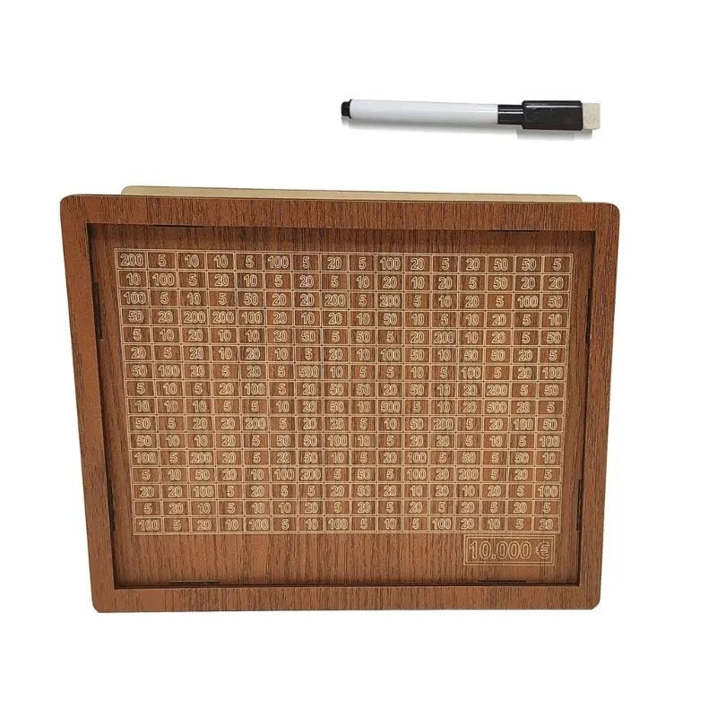 50% de réduction | WealthBox™ | Tirelire en bois [Dernier jour de réduction]
