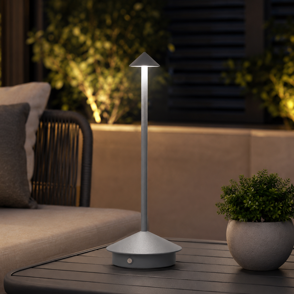 Lampe de Table Sans Fil Minimaliste Moderne avec Dimming Tactile