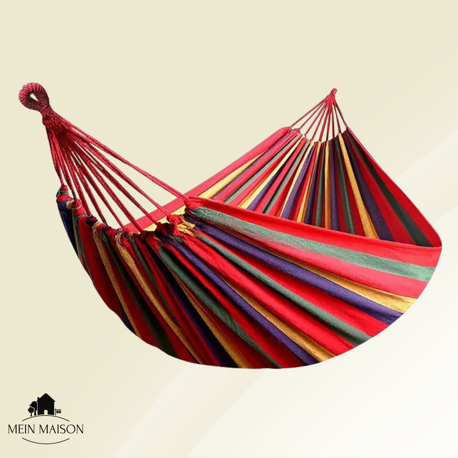 Hamac RelaxoLounge | Toile robuste | Design anti-glisse | Capacité de charge 200 kg