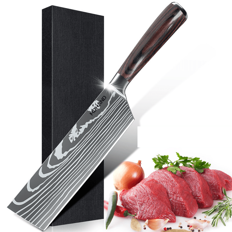 Ensemble de couteaux de chef, qualité professionnelle et design élégant