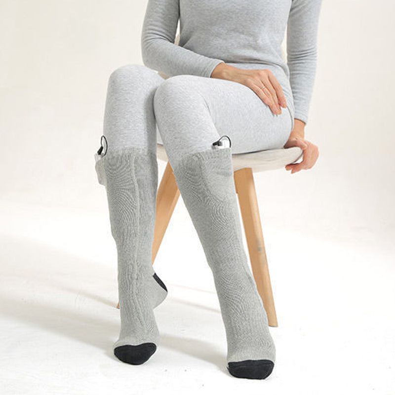 Chaussettes Chauffantes HeatWave – Rechargeables, Chaleureuses et Confortables
