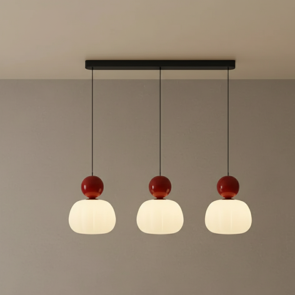 Collection Opaline | Éclairage Suspendu de Cuisine au Design Ludique pour Intérieurs Modernes