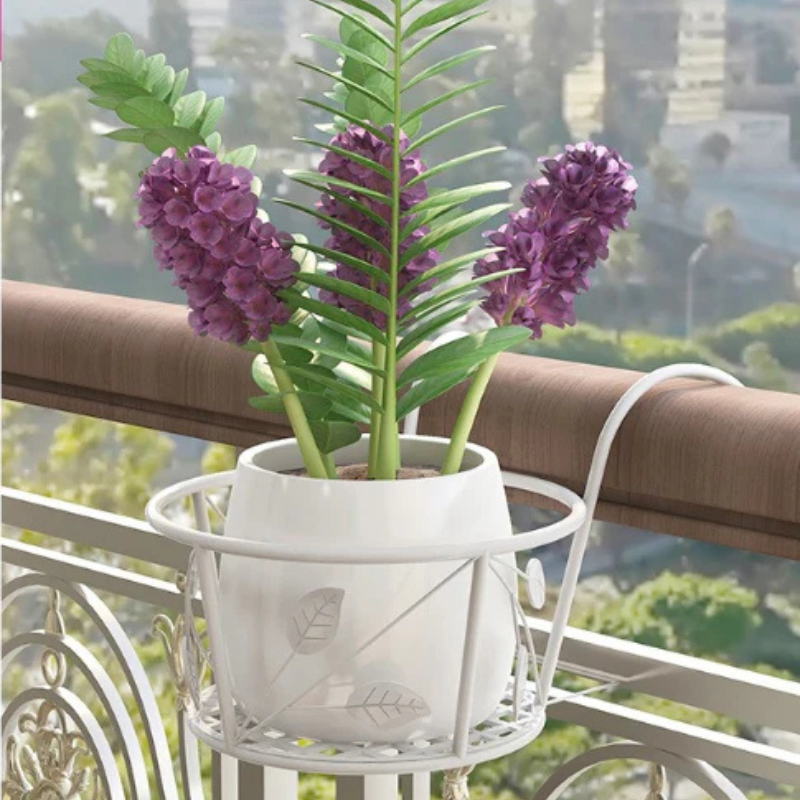 Support suspendu pour pots de fleurs