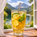 Gobelet en verre nomade anti-fuite – avec couvercle sécurisé